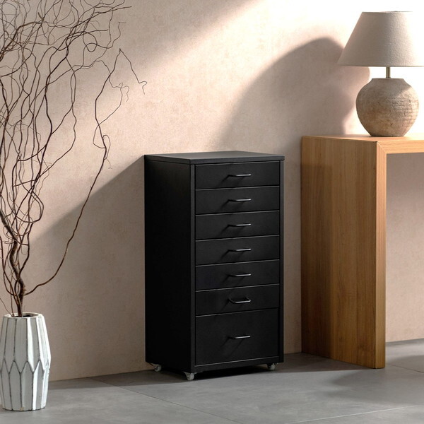 宮武製作所 DCB-7S BK ブラック Muun(ムーン) ドロワーキャビネット メーカー直送