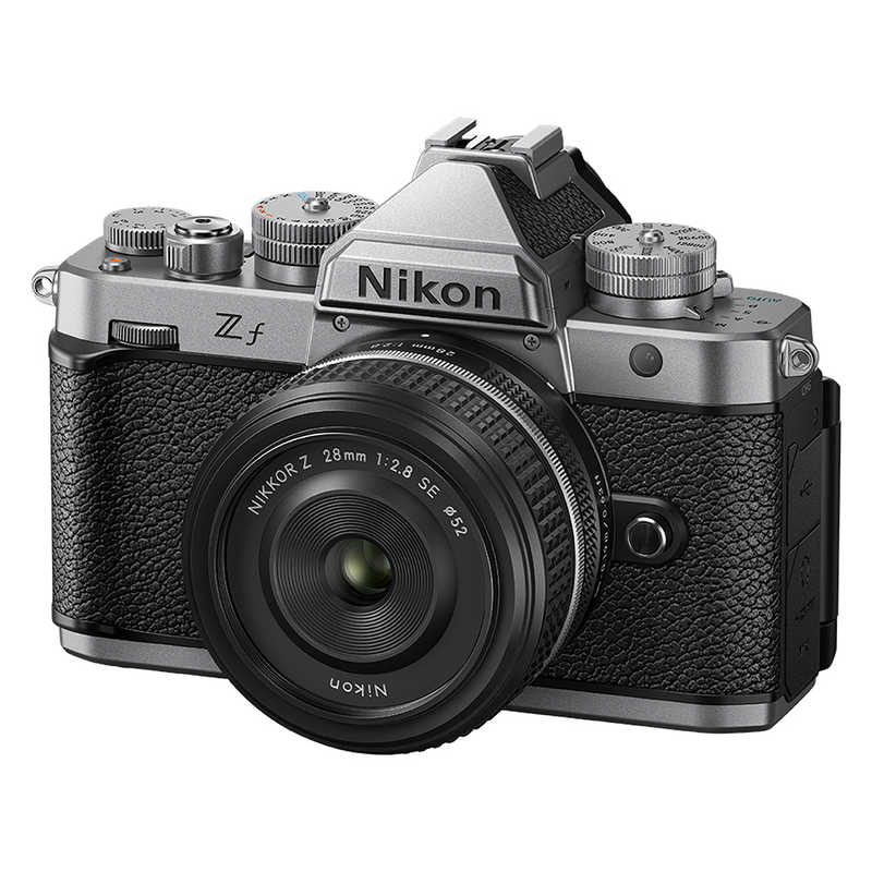 ニコン　Nikon　Zf 40mm f/2(SE)レンズキット ミラーレス一眼カメラ ［単焦点レンズ］ シルバー　ZfLK40SESL