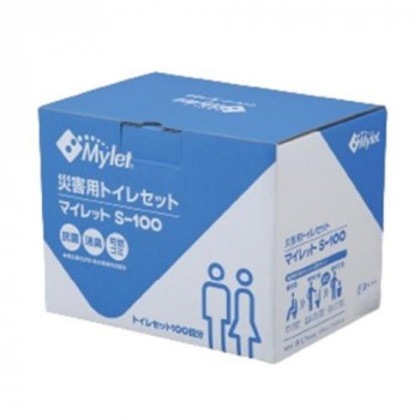 まいにち 災害用トイレセット マイレット S-100(100回分) 500401