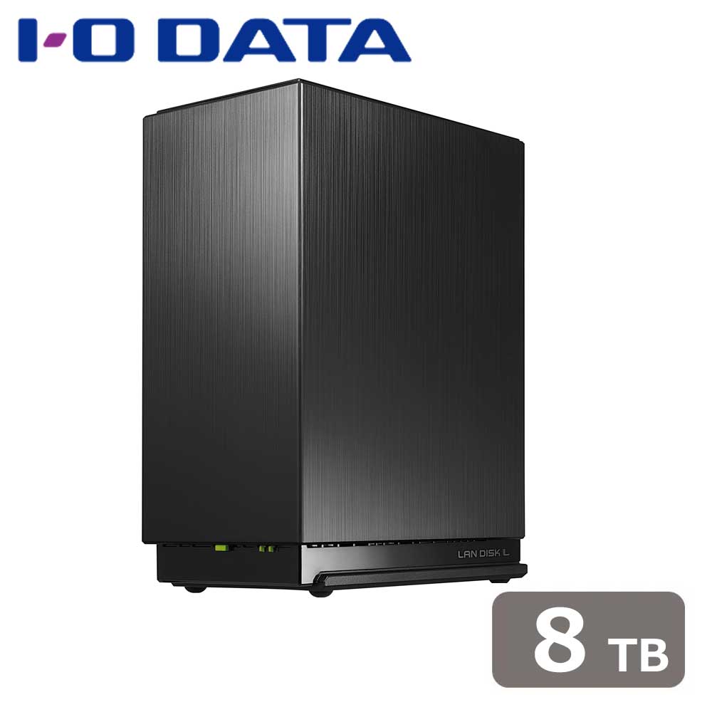 アイ・オー・データ機器I-O DATA 2.5GbE対応 2ドライブ ネットワークHDD 8TB HDL2LE08 36,706円