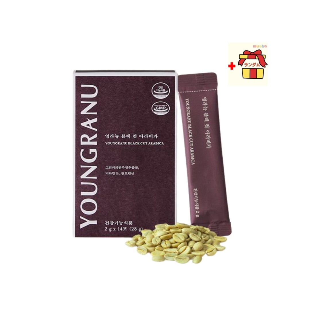 [ダイエットコーヒー] ヨンラニューブラックカットアラビカ2+1箱（42スティック）/体脂肪カット/韓国人気サプリメント/チャン·ヨンラン コーヒー味 ダイエット