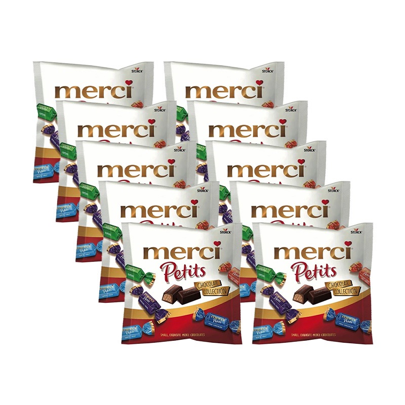 プチチョコレート コレクション 125g 12袋セット merci チョコ 詰め合わせ