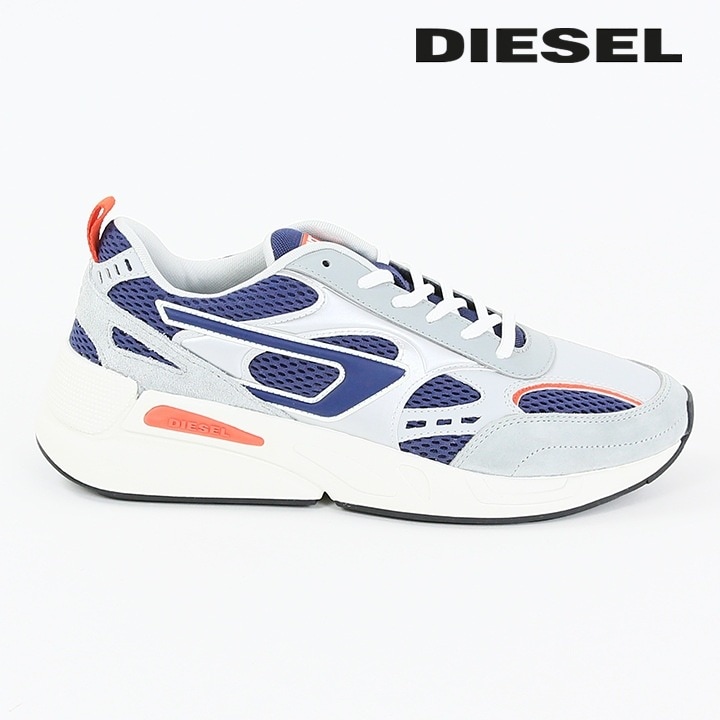 ダッドスニーカー 靴 メンズ S-SERENDIPITY SPORT エアメッシュ ロゴパッチ die-m-k-f4-k1n