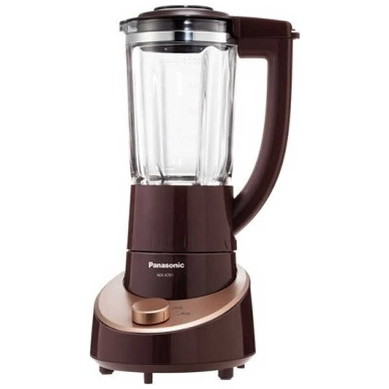 パナソニック　Panasonic　ファイバーミキサー ブラウン [1000ml / 4枚刃] 　MX-X701-T