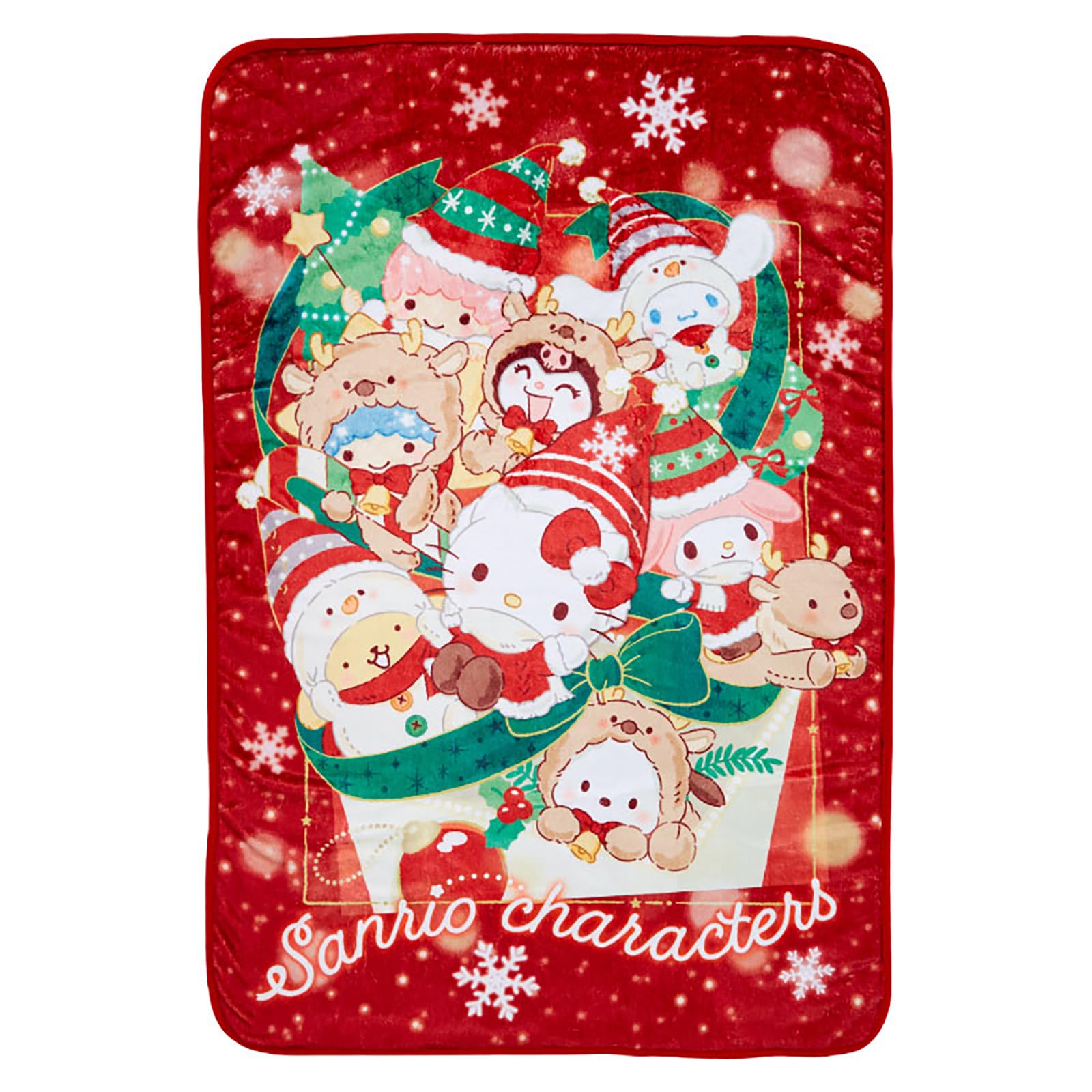 サンリオ(SANRIO) クッションブランケット（クリスマス） サンリオキャラクターズ ひざかけ 113204