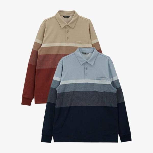 セーブゾーン05 コートナ 裏起毛ストライプカラーTシャツ ABTS4452 (S45625059)