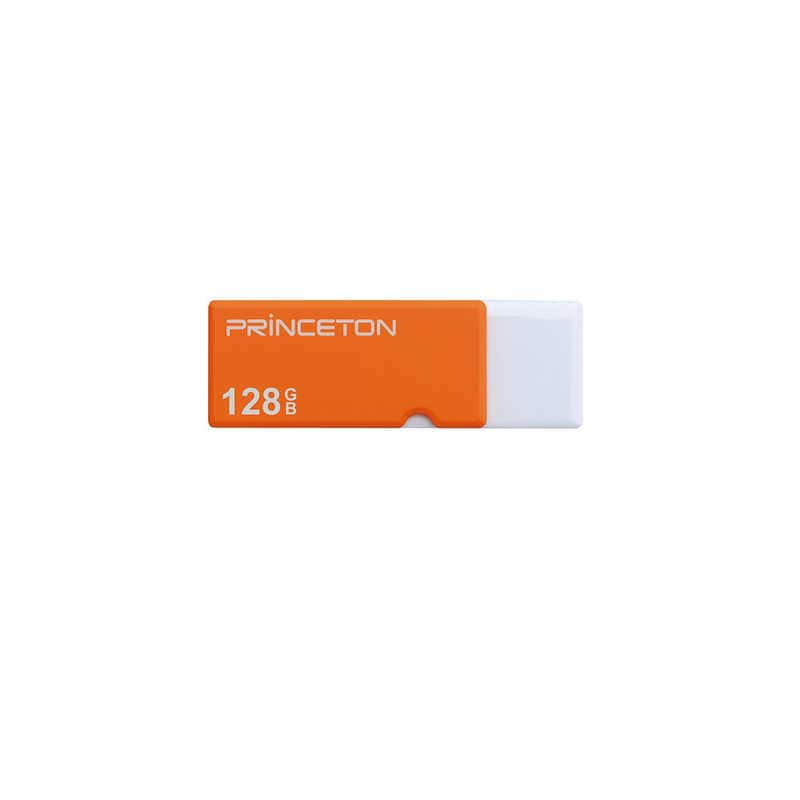プリンストン　キャップレスUSBフラッシュメモリー オレンジ [128GB/USB3.0/USB TypeA/回転式]　PFU-XTF/128GOR