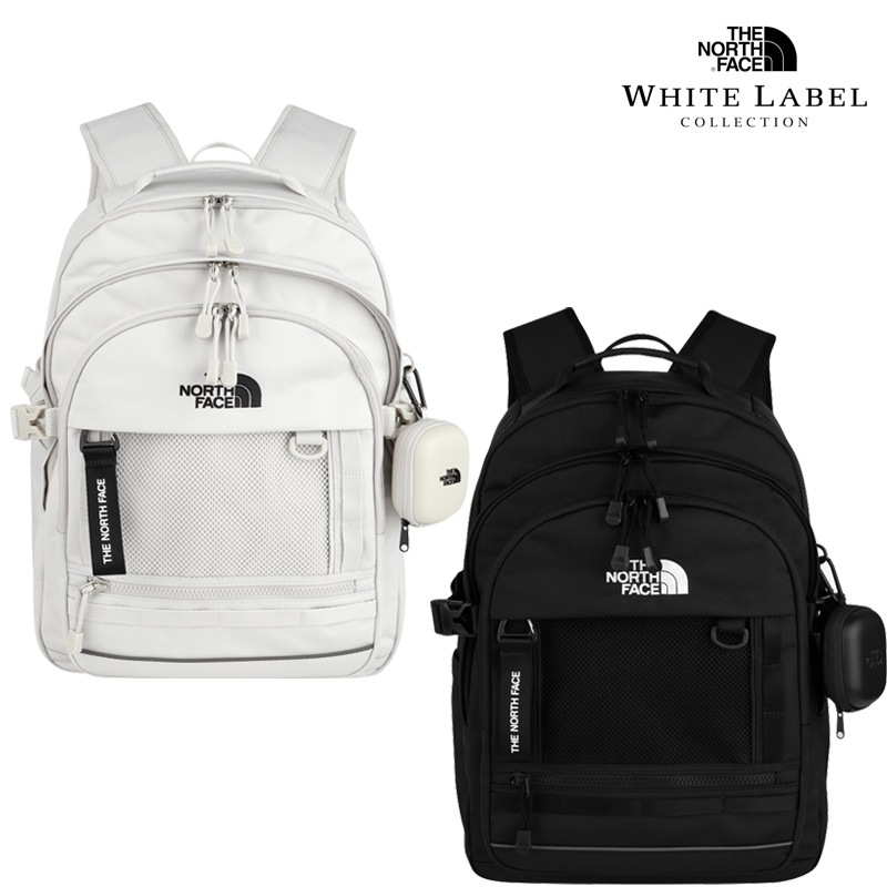 NM2DS07 WHITE LABEL STANDARD MAX BACKPACK 25FW 新作 29L 韓国限定ライン デイパック 軽量 大容量 通学 通勤 デイリー コーデ提案 パーカー ニット