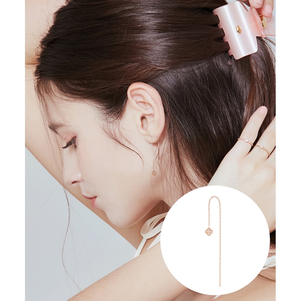 ジェスティーナ・クロービア 14K シングルイヤリング (JCLEQ3BF167R4P00) 23,674円