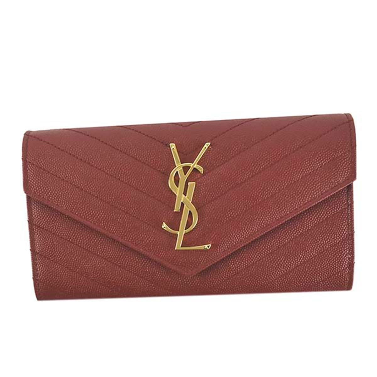 財布 長財布 フラップ式長財布 かぶせ 372264 BOW01 6008 ダークレッド系 88,770円