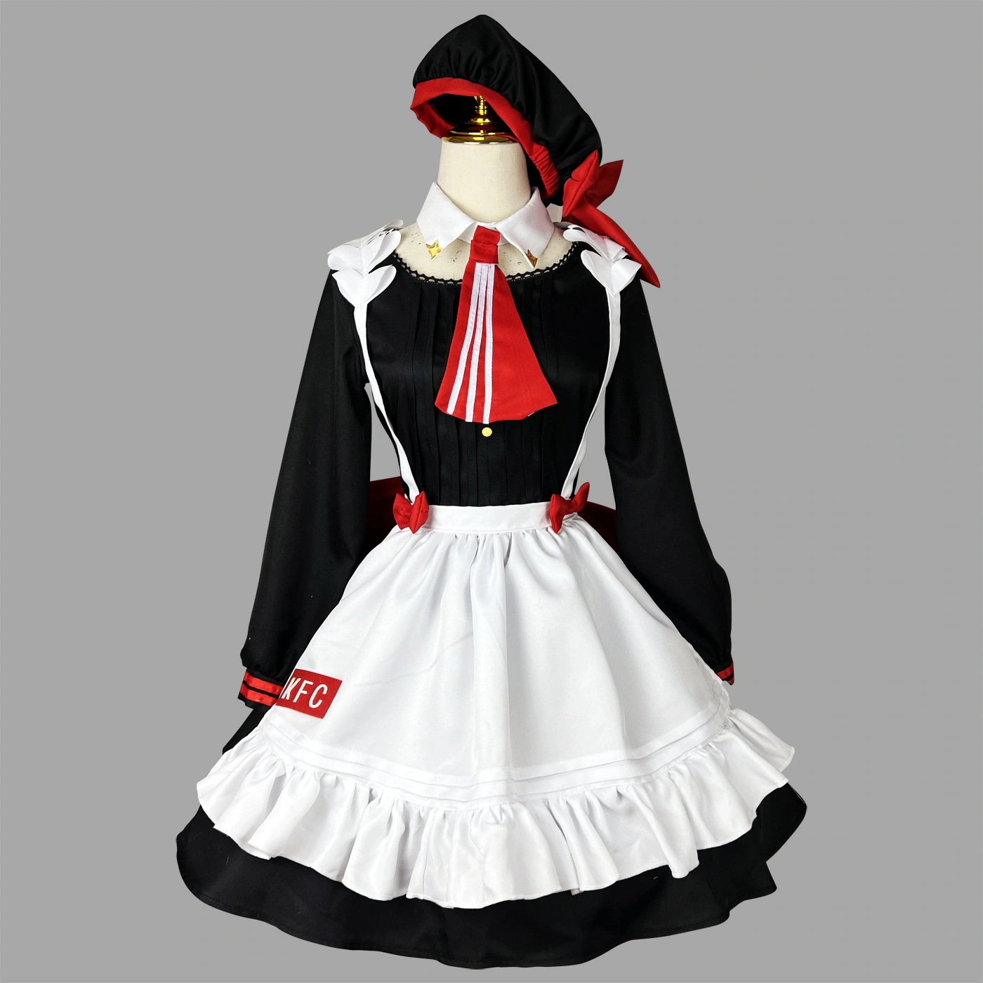 【3日で出荷】原神アニメゲームコススーツノエルドレスビッグリボンロリータメイド服