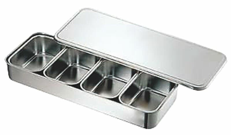 大屋金属 CLO 18-8大型プレスヤクミ入れ 角4ヶ入