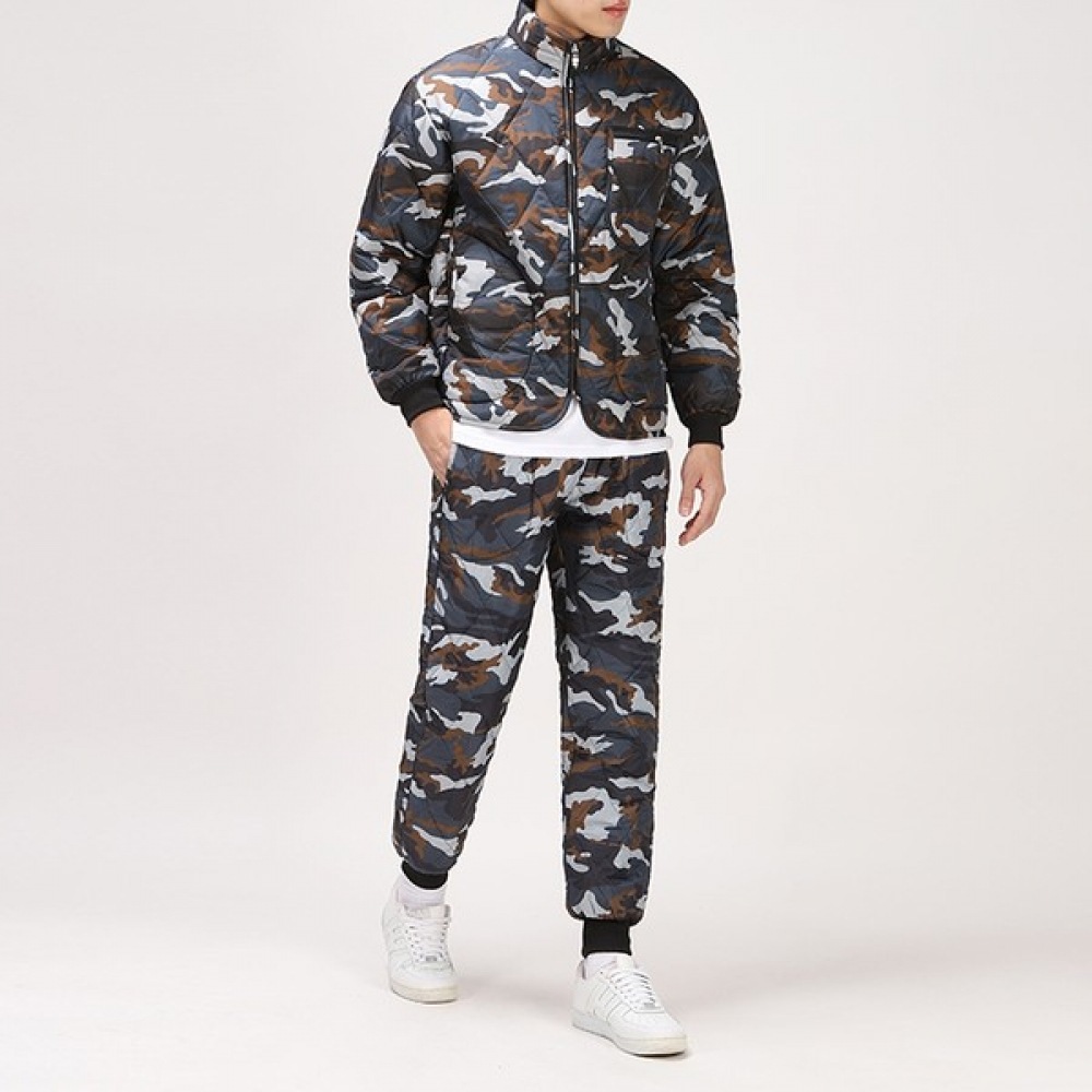 (Juans) 国産カモハイネック襟付きウィンタースーツセット SDPD8359