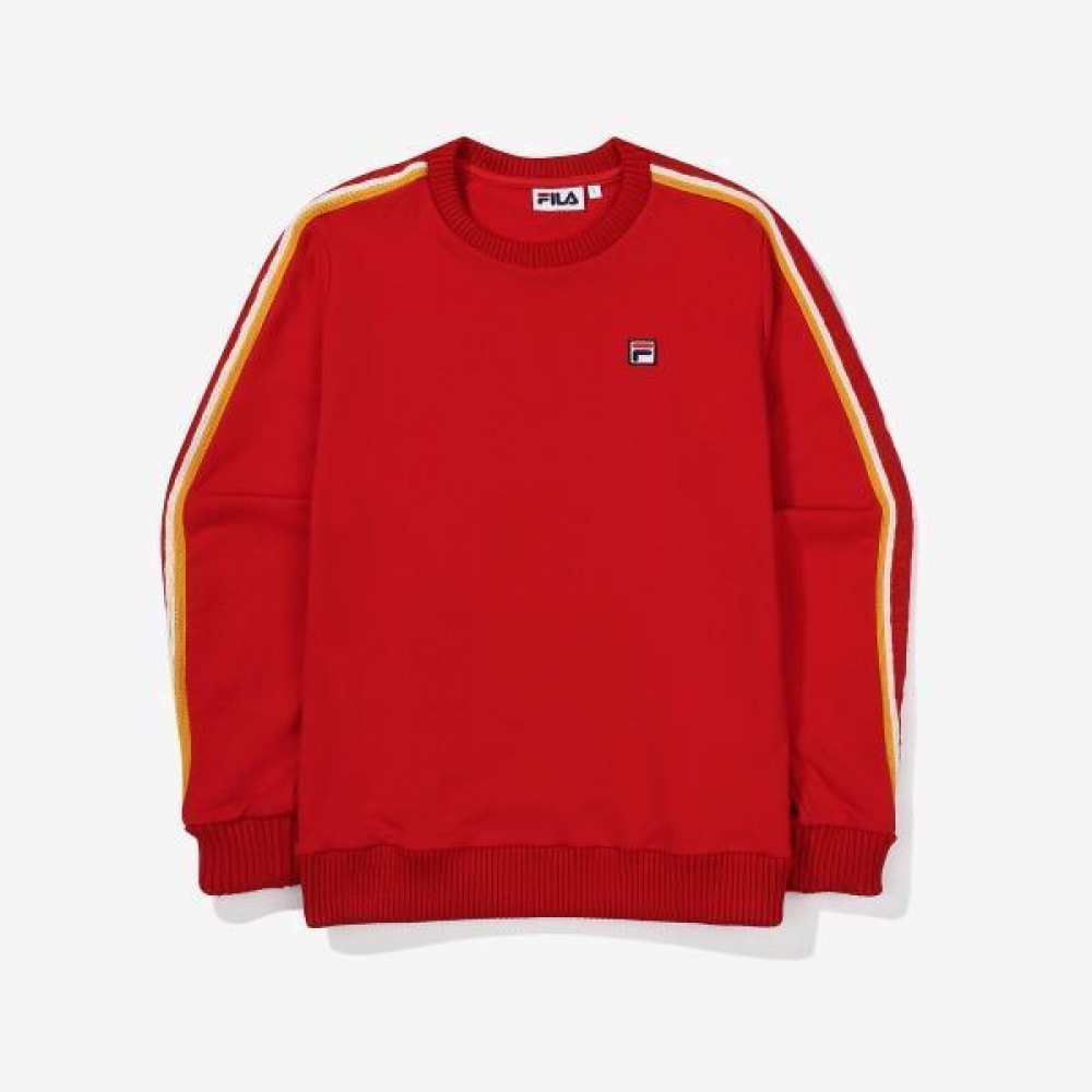 FILA F-ボックスコレクションニットディテールスウェット