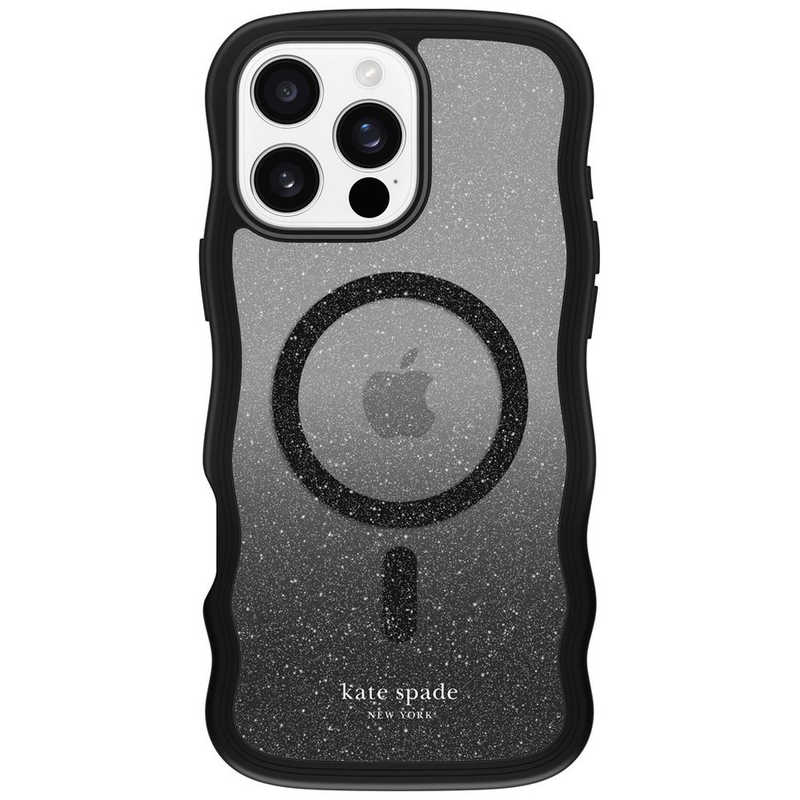 KATESPADE　iPhone 16 Pro Max Kate Spade Wavy - MagSafe/ Recycled Nightfall　KS054478