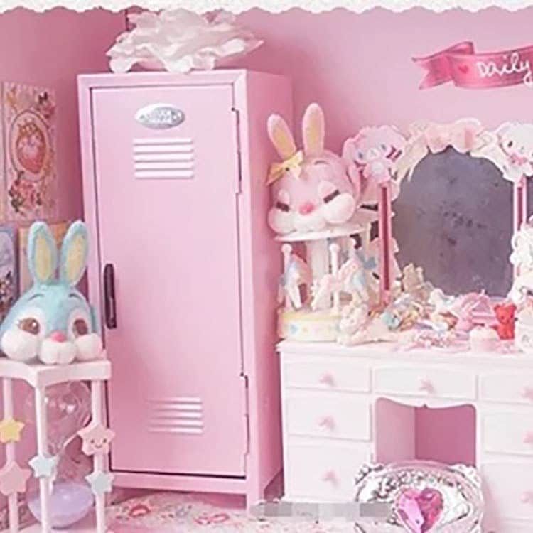 ミニ　ロッカー　卓上収納　韓国雑貨　インテリア　オタクロッカー推し