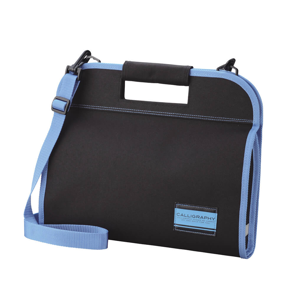 呉竹 書道セット 青【3個セット】GA-432S　GA432-12 学童用 書道 毛筆 習字 書写 用品 グッズ 習い事 小学校 小学生 子ども 女子 男子 国産