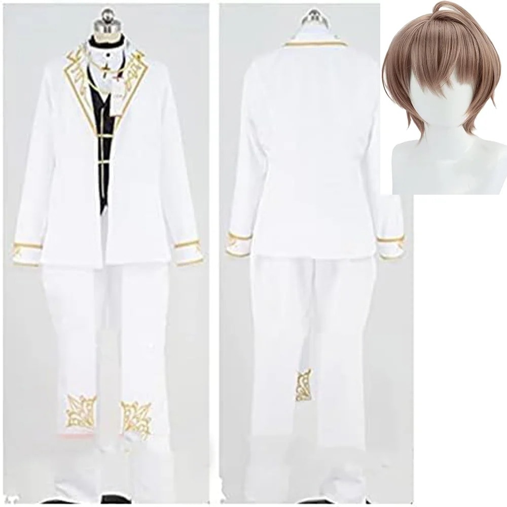 仮装 変装 パーティー イベント コスプレ衣装 バーチャル SNSで大バズり VTuber ウィッグ コスプレ かがみはやと 加賀美隼人 新衣装 加賀美ハヤト にじ