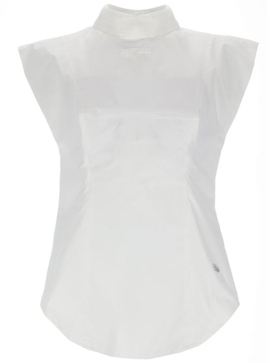 JEAN PAUL GAULTIER Women Shirts ST047 C07101 WHITE
