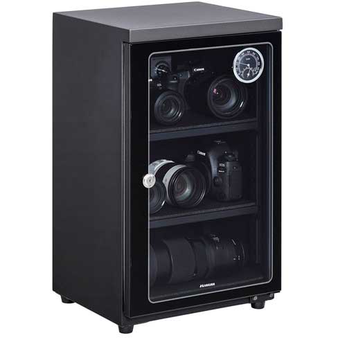 ハクバ E-ドライボツクス-KED-60 電子防湿保管庫 E-ドライボックス「KED-60」 EドライボツクスKED60