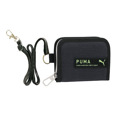 他サイト： PUMA ラウンドファスナーウォレット ブラック PM384BKの商品画像