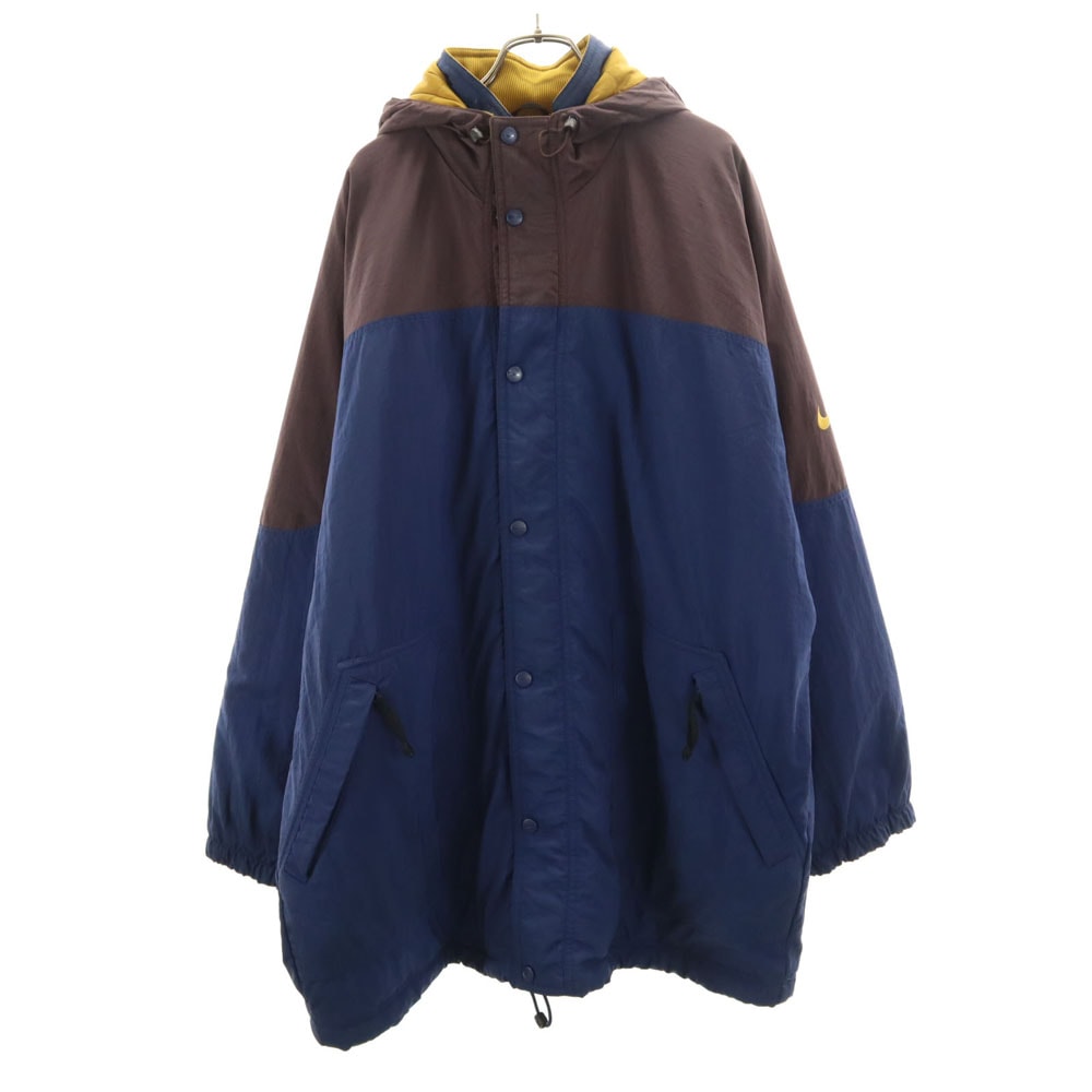 90s 00s 白タグ オールド 中綿ジャケット XL ネイビー 他 メンズ