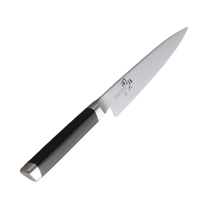 関孫六 ダマスカスペティ 120mm 日本製 ステンレス キッチン用品 台所 ペティナイフ 果物 包丁 ゆうパック発送(60cm)/関孫六ダマスカスペティ120mm