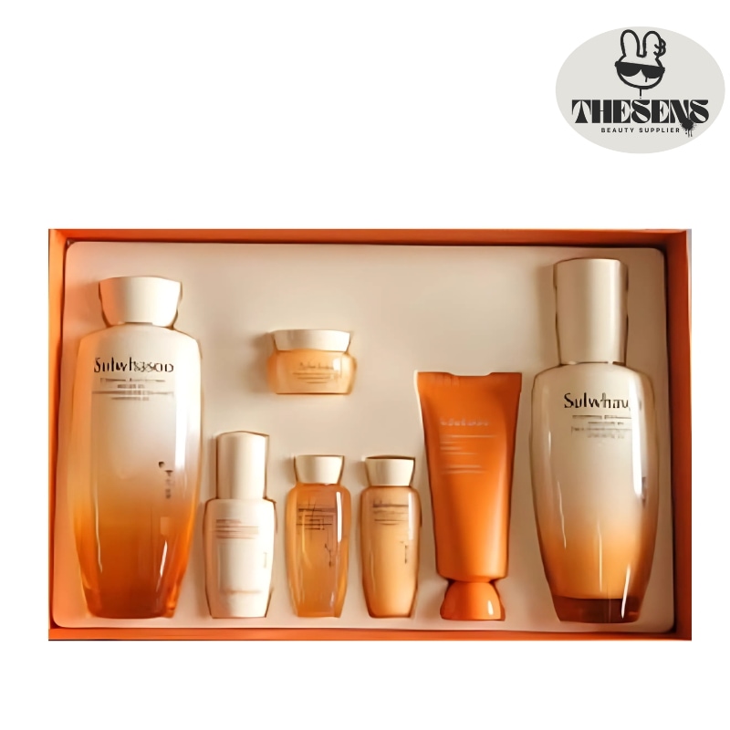 滋陰生(ジャウムセン)2種セット(滋陰生水150ml＋滋陰生乳液125ml) + ヨユン パック 35 mL + タンリョク クリーム（弾力クリーム）5 mL +ユンジョ エッセンス(エッセンス）