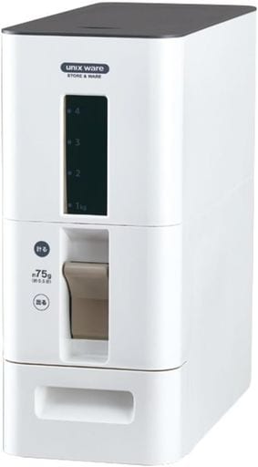 アスベル S計量米びつ6KG ホワイト 7527