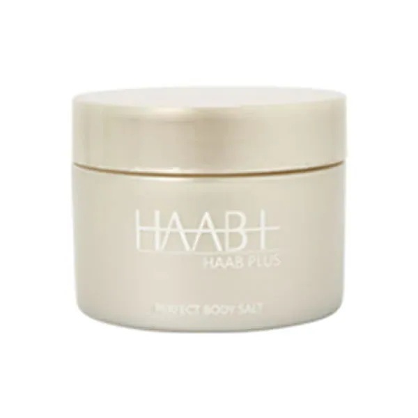 [国内正規品] HAAB PLUS パーフェクトボディソルト 250g ハーブプラス 高級美容成分 粒子 細かい カフェイン お尻 ひじ 黒ずみ しっとり 滑らかな 脂性肌 普通肌 乾燥肌 敏感肌