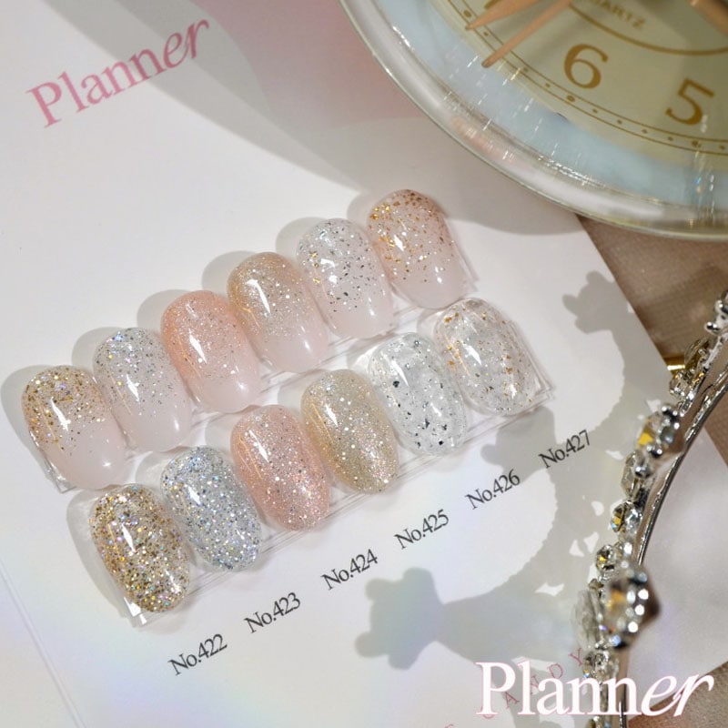 [CANDY GEL ] PLANNER WEDDING GLITTER 【6色 SET】