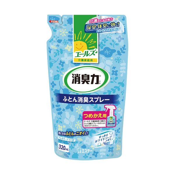 （まとめ）エステー エールズ 消臭力ふとん用消臭スプレー 詰替用 320ml 1個[x20セット]