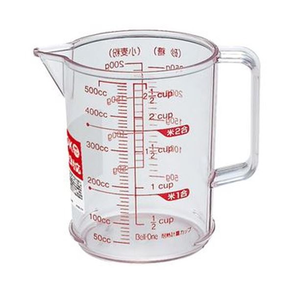 （まとめ）アスベル 耐熱計量カップ R-500520ml 1個[x20セット]