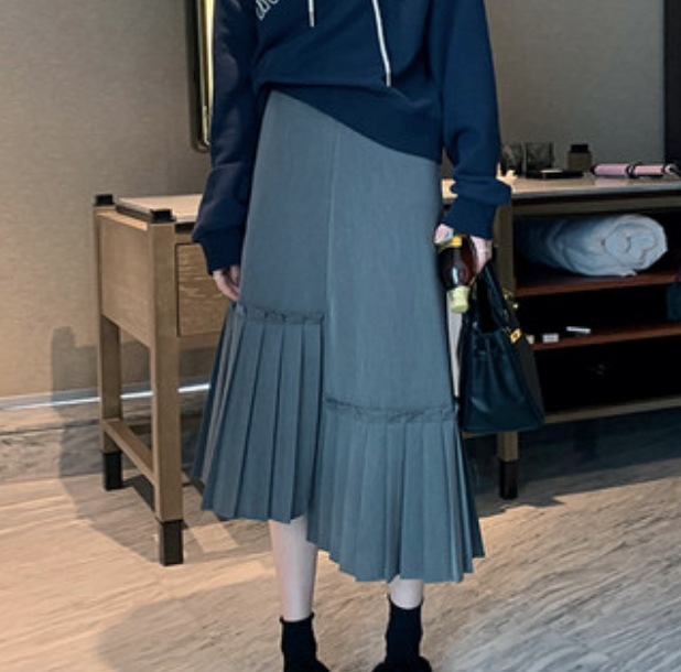 スカート デート プリーツスカート ミモレ ミモレ丈 プリーツ ハイウエスト かわいい 大人可愛い きれいめ シンプル カジュアル 大人 上品 おしゃれ お洒落 主役級 存在感 春 夏 秋 冬