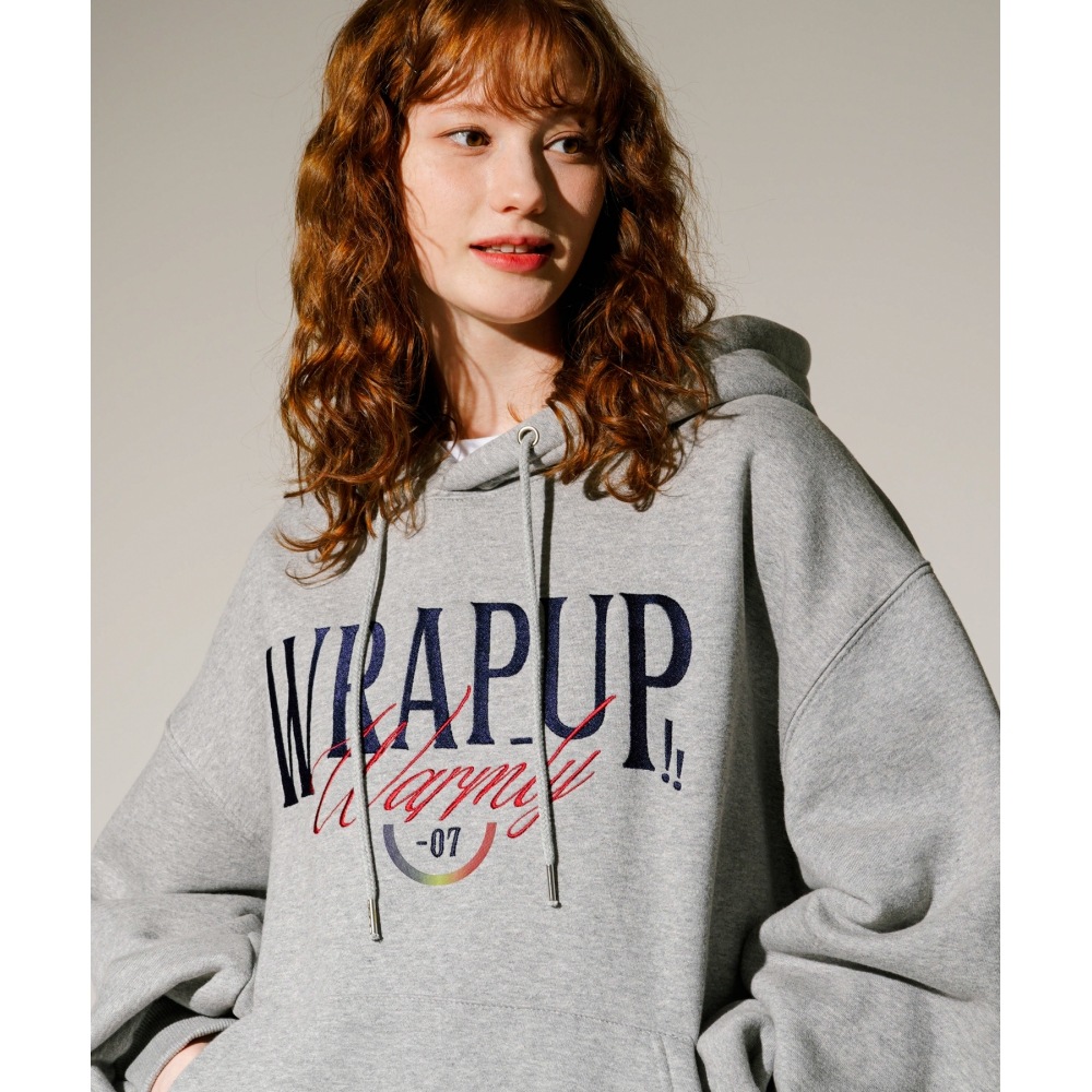 TWN ラップアップパーカーグレー HHHD3515