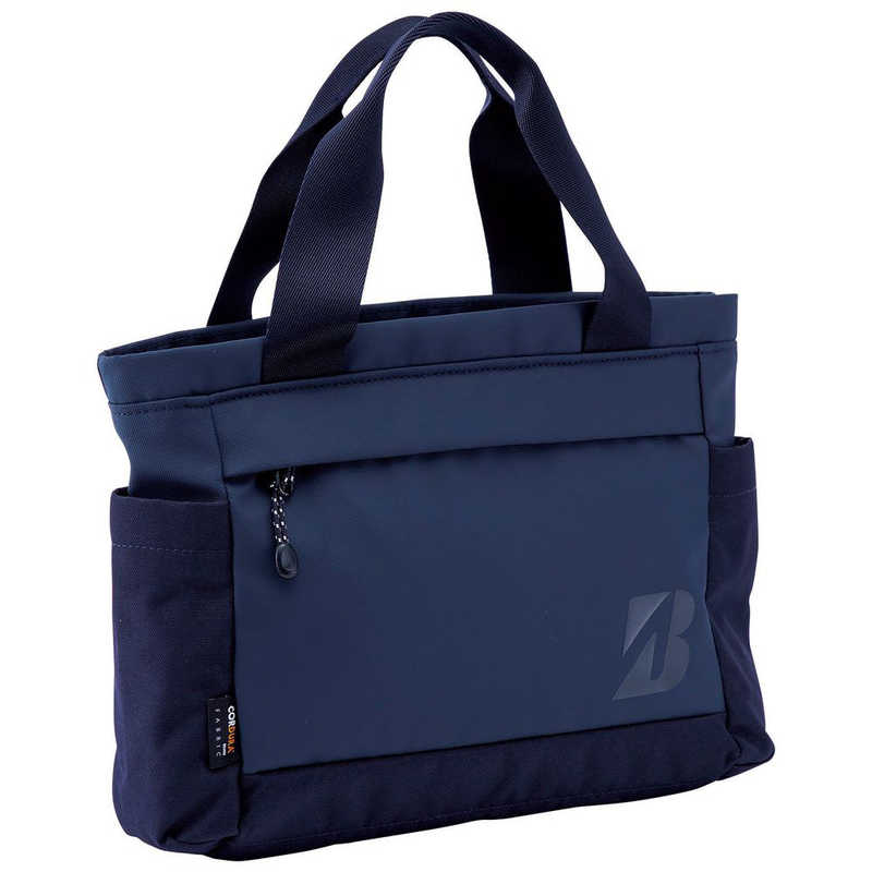 ブリヂストン　ラウンドトートバッグ (L25×W10×H23cm/ネイビー)　ACG370