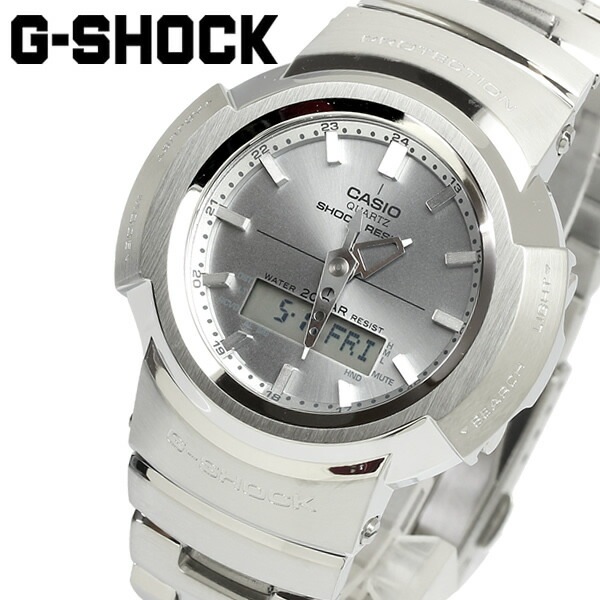G-SHOCK ジーショック 腕時計 メンズ 男性用 フルメタル 20気圧防水 電波ソーラー 耐衝撃