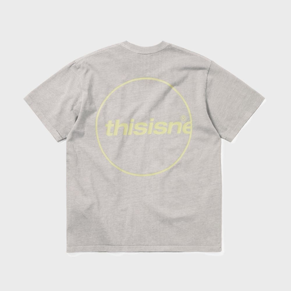 ディス・イズ・ネヴァー・ザット C-ロゴTシャツグレー