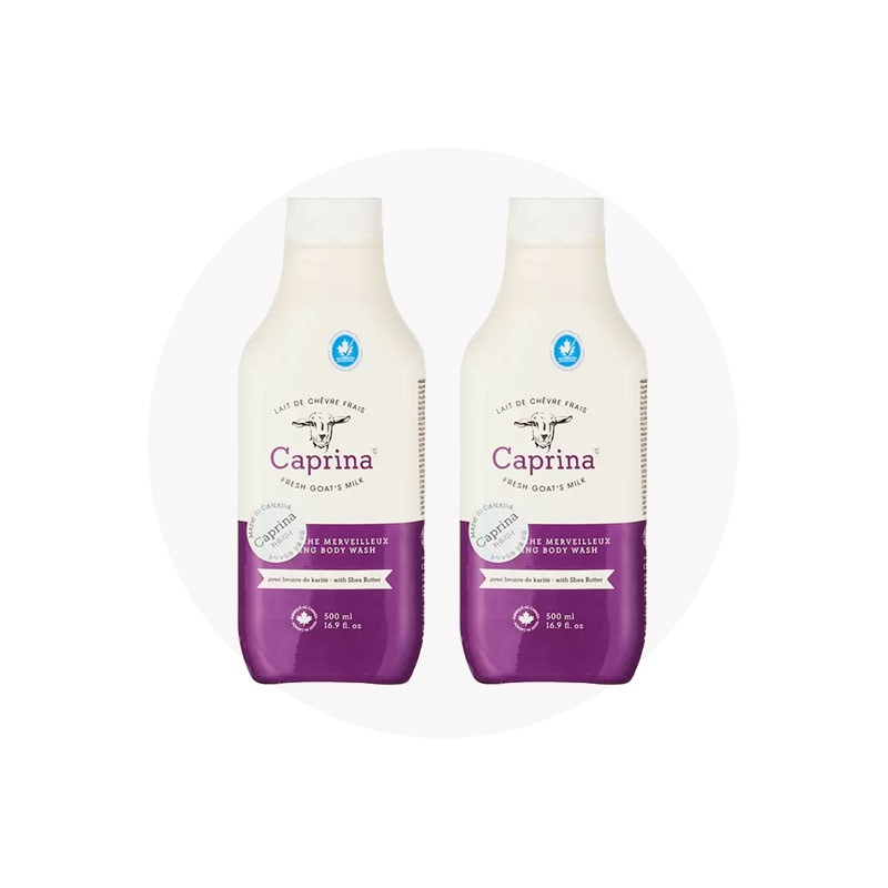 【カプリナ】ヤギ乳 アメージングボディウォッシュ 500ml x 2