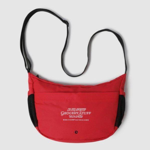 クロスバッグ KQF QQ223XBG41-RED グローサリースタッフ クロスバッグ / RED