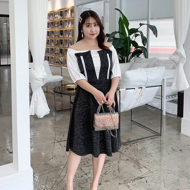 ワンピース 大きいサイズ 半袖 春夏 韓国 妊婦 マタニティ ゆったり きれいめ 3l 4xl 5l