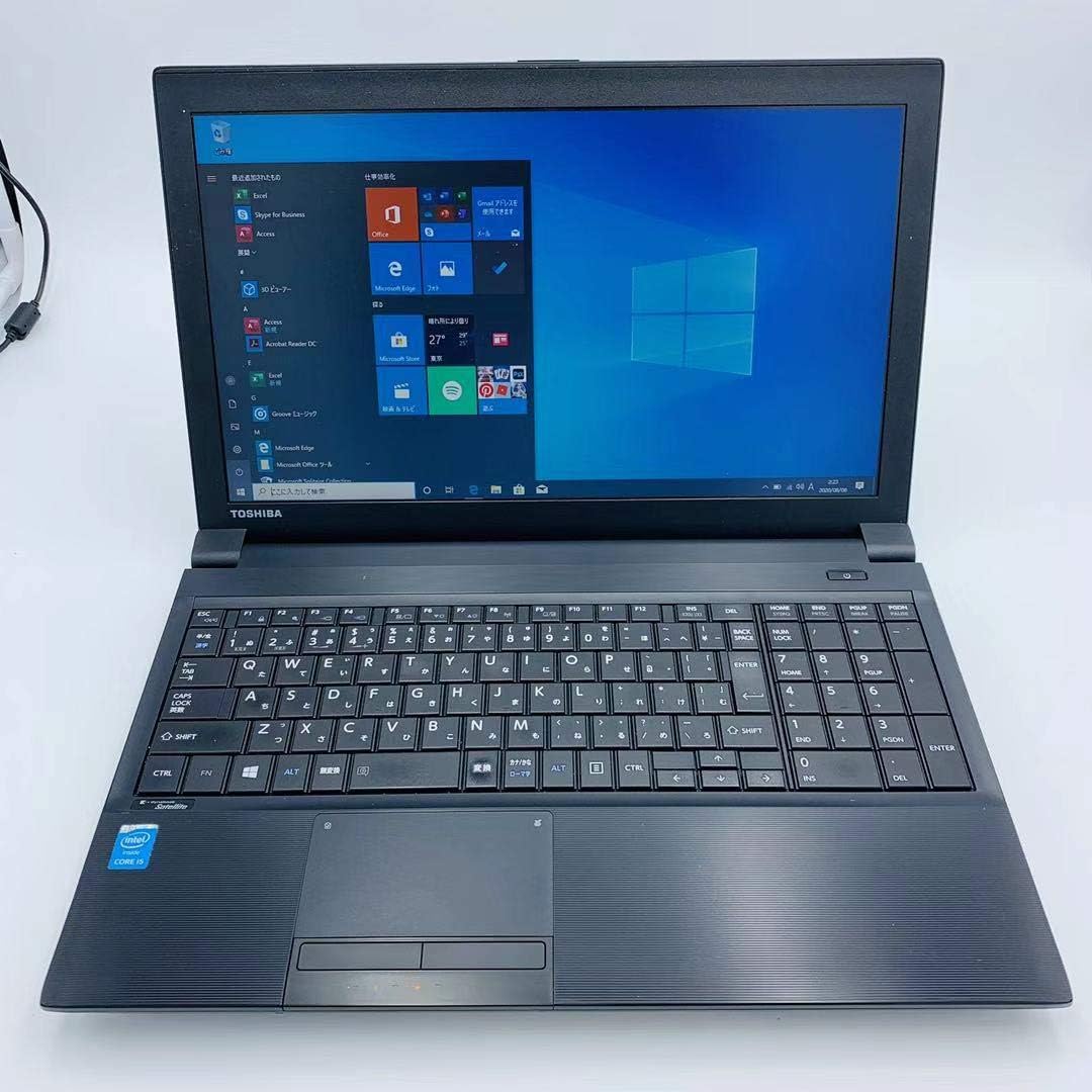 SATELLITE B554 / Office 2019搭載 /最新OS Win10搭載 /第4世代Corei54310M2.7GHz /メモリ4GB /HDD320GB /DVD-ROM /テンキー