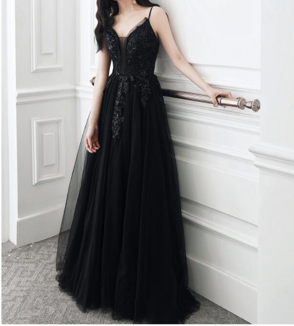 パーティードレス　黒　袖なし　美品　吊りスカート　ワンピース　結婚式　演出服　ロングドレス　披露宴　大きいサイズ　二次会　着瘦せ