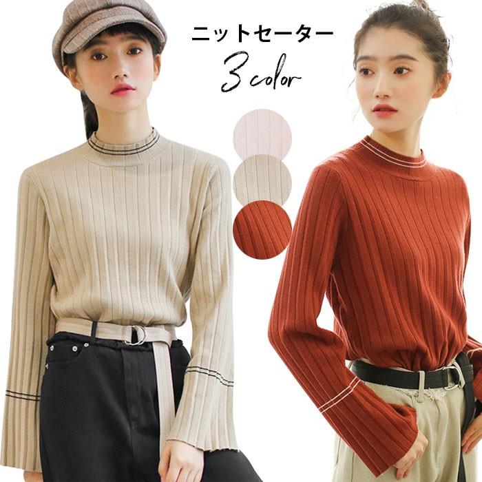 ニットセーター レディース セーター プリーツニット リブニット ゆるニット シンプル お洒落 フェミニン キレイめ 大人 こなれ感 トップス バレンタイン プレゼント