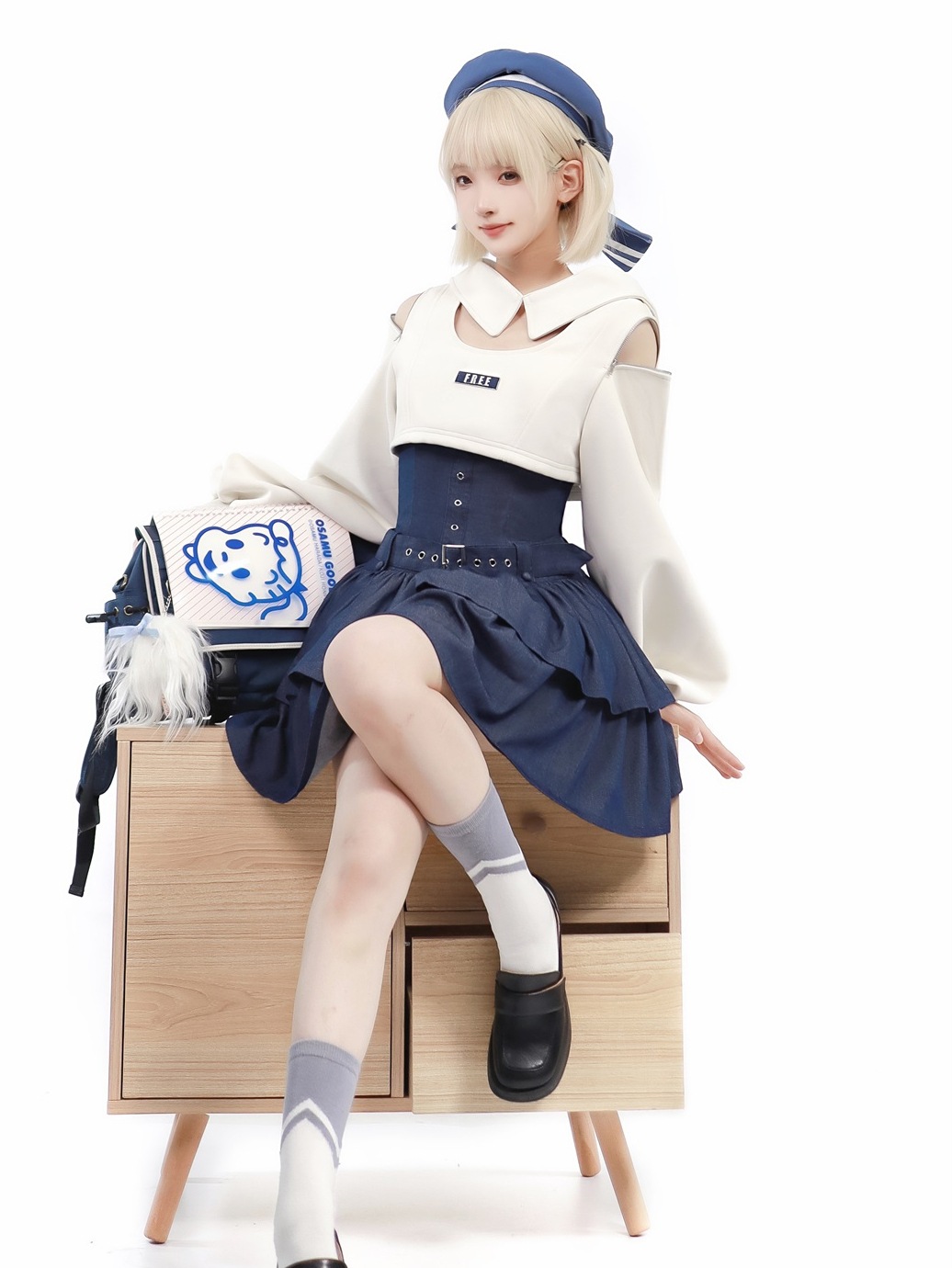 lolita地雷パーカーロリータ ワンピース ゴスロリドレス：無料春秋ドレスサスペンダードレストレーナースーツプリンセスチュチュスカート付き