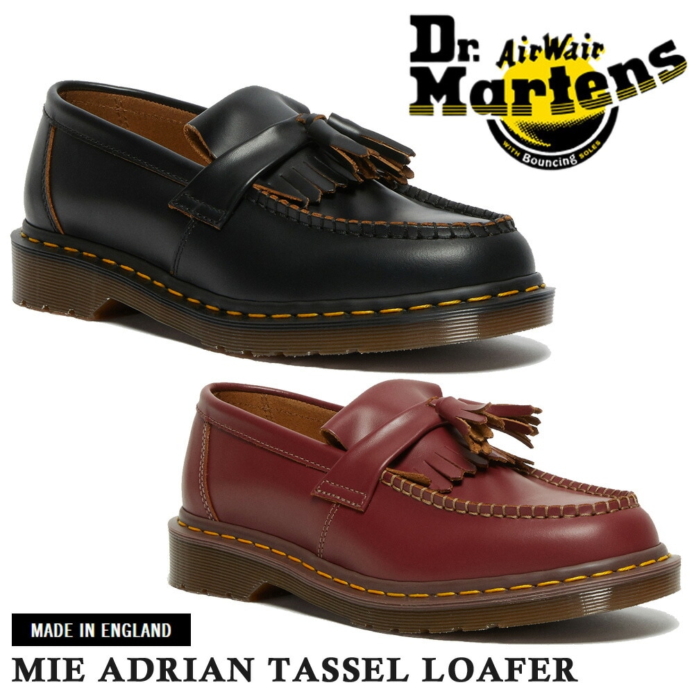ドクターマーチン 国内正規販売代理店 MIE ADRIAN TASSEL LOAFER エイドリアン タッセルローファー Dr.Martens 26891001 26891601