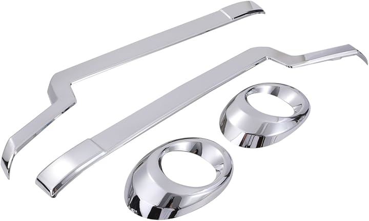 互換品日産 UD トラックス 17クオン パーフェクトクオン メッキ バンパー エンドカバー + フォグランプ 交換式 セット デコトラ 大型 社外品 カスタム パーツ(クロームメッキ)