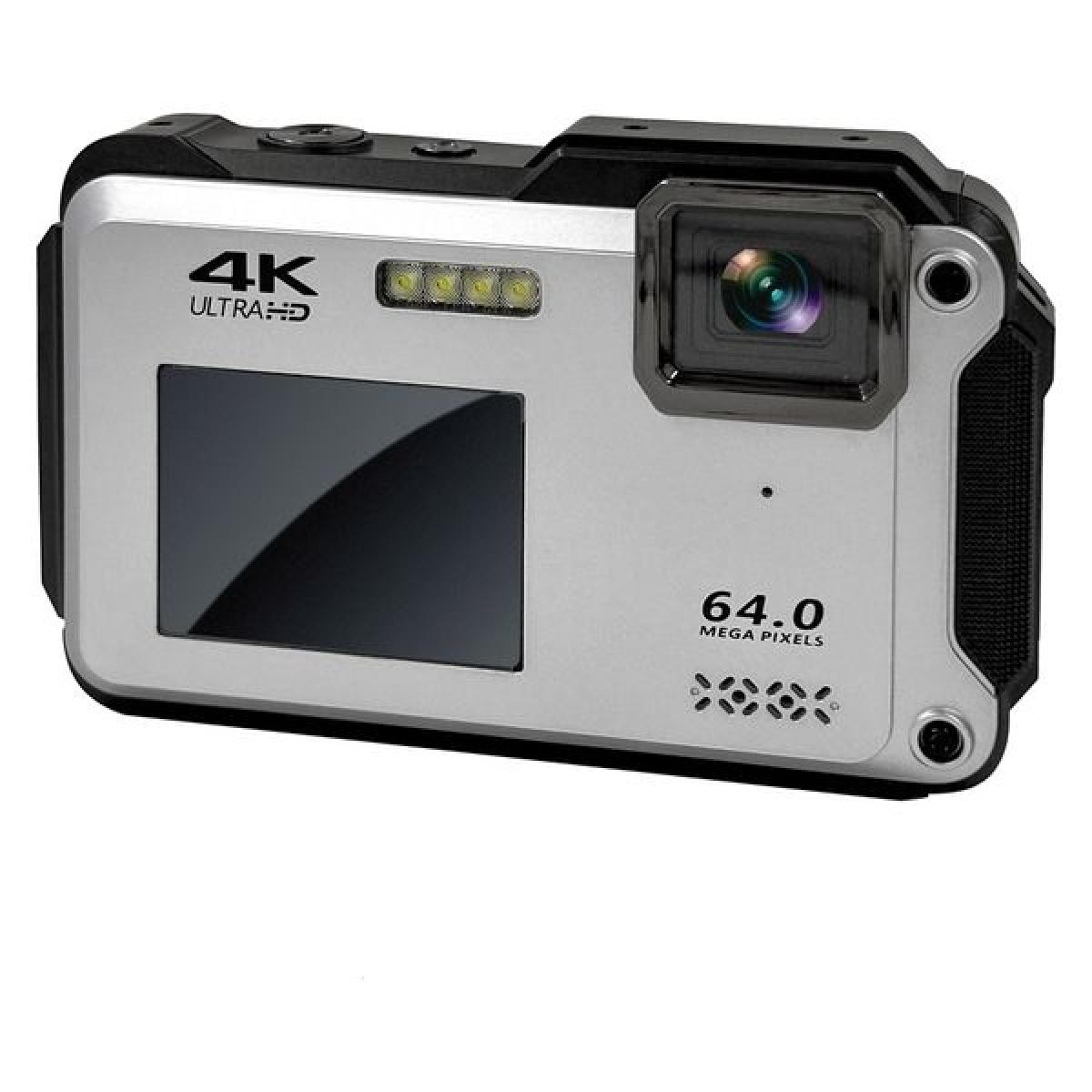 高橋国際商事 CALSモード Wi-Fi機能搭載　防水・防塵 工事用 デジタルカメラ TT-WD1300 シルバー 16倍ズーム Wi-Fi接続 オートフォーカス