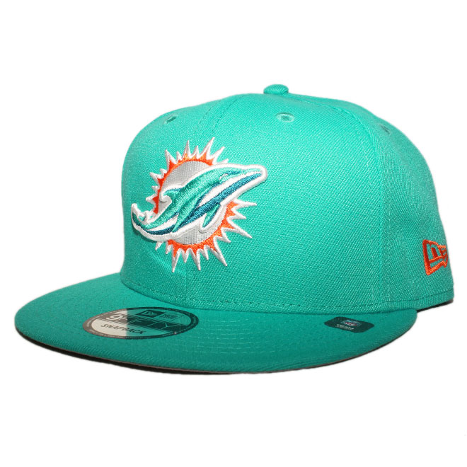 スナップバックキャップ 帽子 9fifty メンズ レディース NFL マイアミ ドルフィンズ