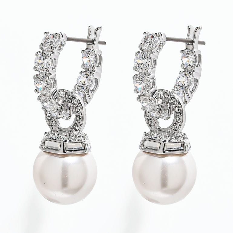 ピアス マトリックス クリスタルパール クリア シルバー 5691716 ジュエリー アクセサリー